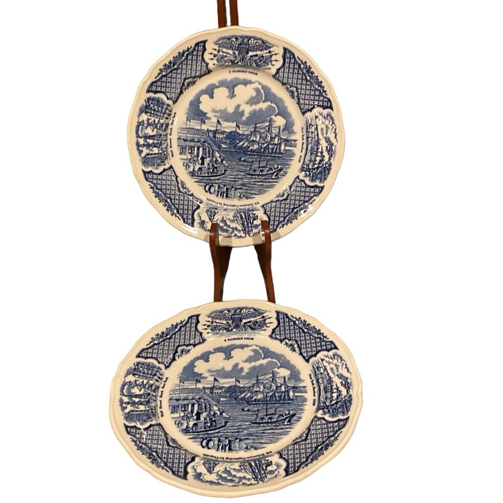 Fair Winds Foreign trading headquarters
by Alfred Meakin - 2 Luncheon Plates
